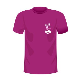 Ladies-T-Shirt Rom 2024 München-Freising Fuchsia